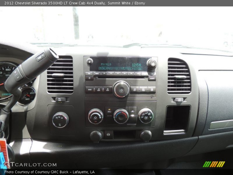 Summit White / Ebony 2012 Chevrolet Silverado 3500HD LT Crew Cab 4x4 Dually