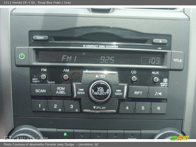 Royal Blue Pearl / Gray 2011 Honda CR-V EX