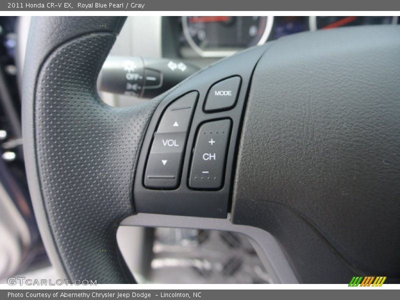 Royal Blue Pearl / Gray 2011 Honda CR-V EX