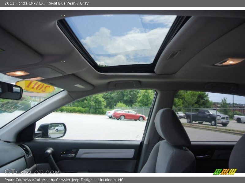 Royal Blue Pearl / Gray 2011 Honda CR-V EX