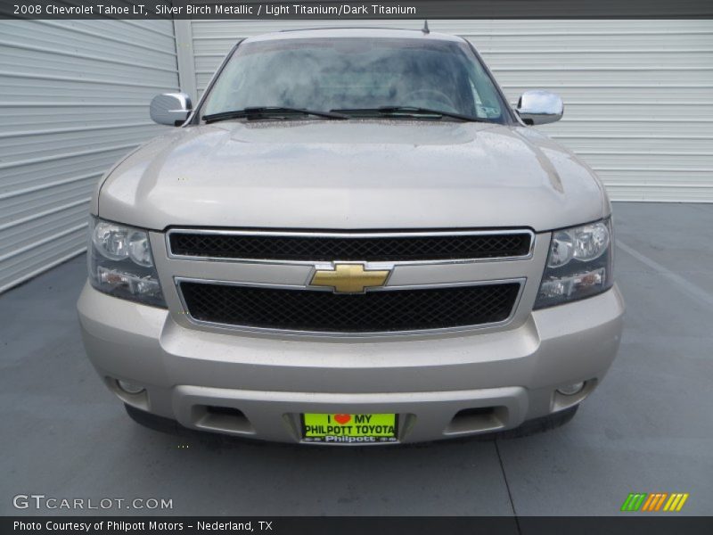 Silver Birch Metallic / Light Titanium/Dark Titanium 2008 Chevrolet Tahoe LT