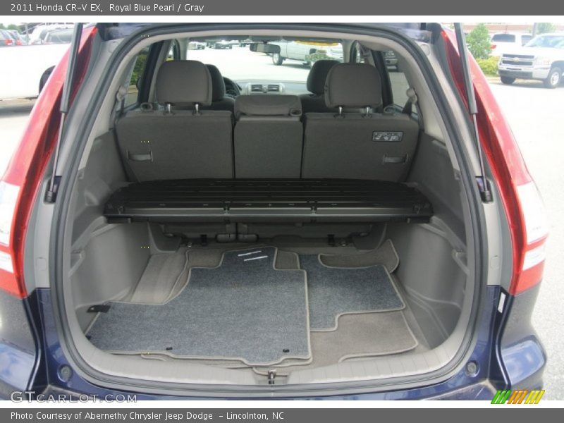 Royal Blue Pearl / Gray 2011 Honda CR-V EX