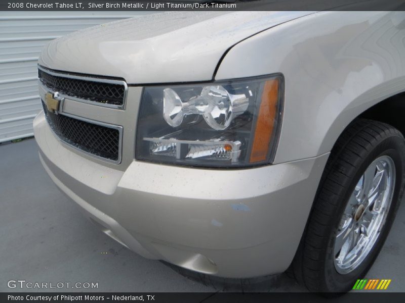 Silver Birch Metallic / Light Titanium/Dark Titanium 2008 Chevrolet Tahoe LT