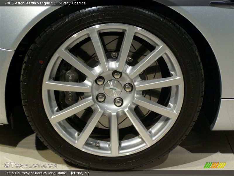 Silver / Charcoal 2006 Aston Martin Vanquish S