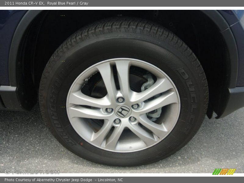 Royal Blue Pearl / Gray 2011 Honda CR-V EX