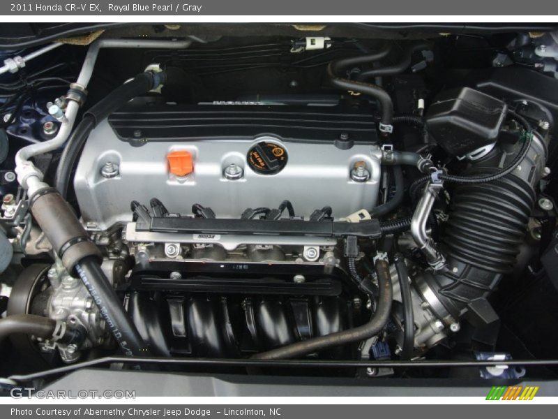 Royal Blue Pearl / Gray 2011 Honda CR-V EX