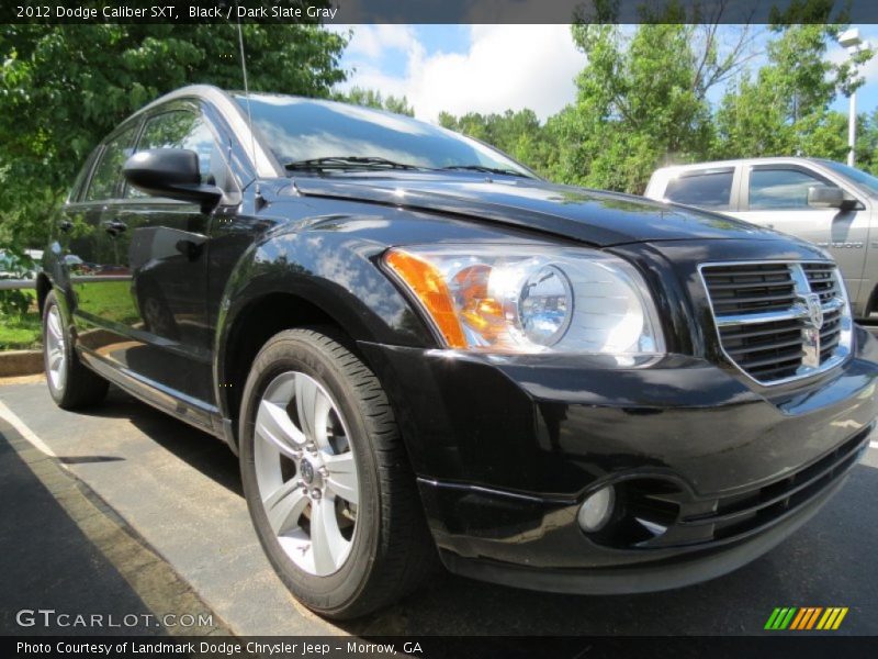 Black / Dark Slate Gray 2012 Dodge Caliber SXT