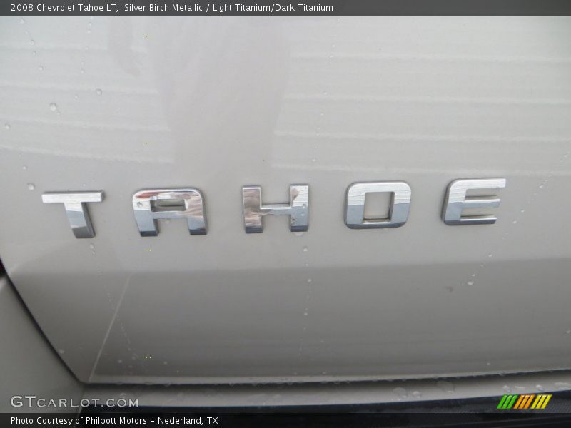 Silver Birch Metallic / Light Titanium/Dark Titanium 2008 Chevrolet Tahoe LT