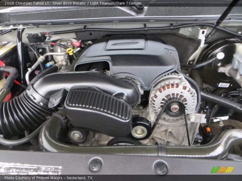Silver Birch Metallic / Light Titanium/Dark Titanium 2008 Chevrolet Tahoe LT
