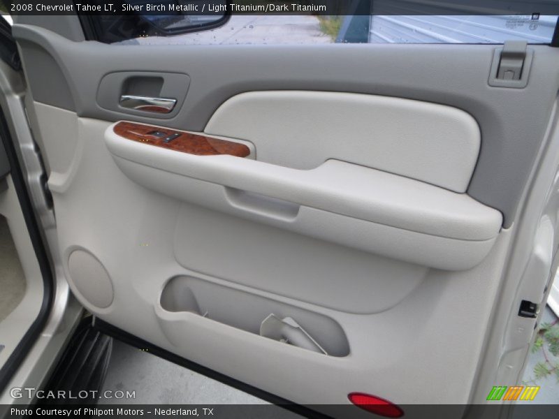 Silver Birch Metallic / Light Titanium/Dark Titanium 2008 Chevrolet Tahoe LT