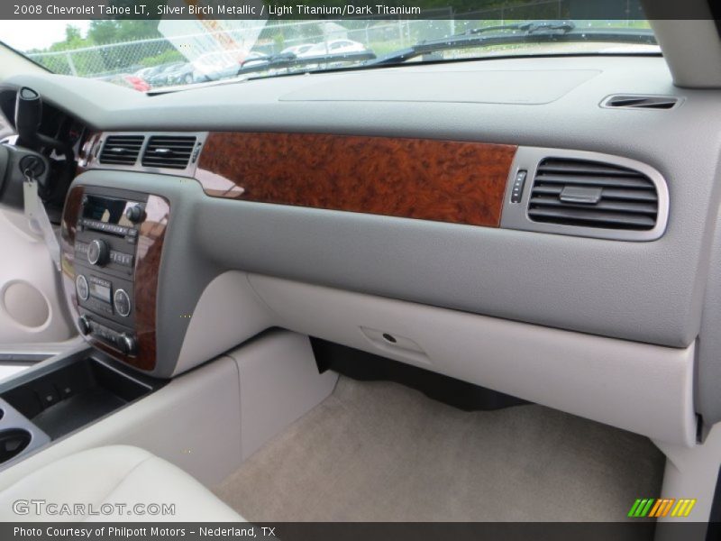 Silver Birch Metallic / Light Titanium/Dark Titanium 2008 Chevrolet Tahoe LT