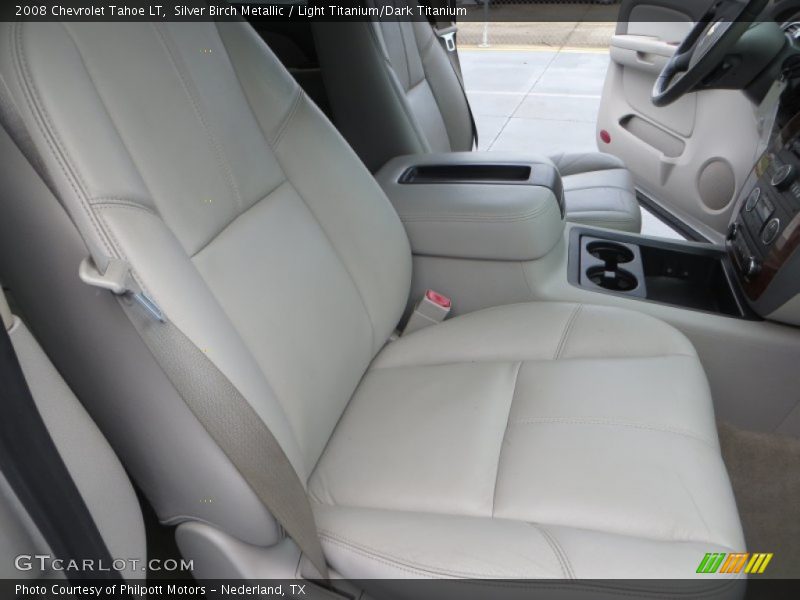 Silver Birch Metallic / Light Titanium/Dark Titanium 2008 Chevrolet Tahoe LT