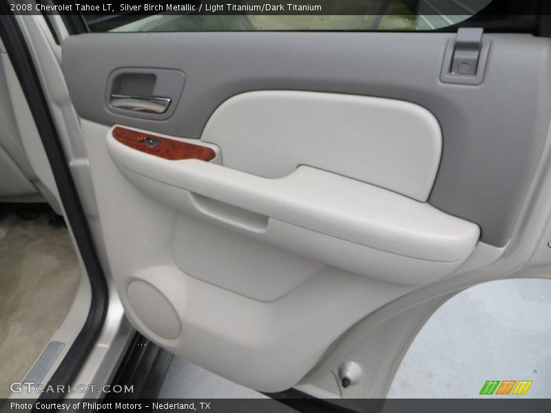 Silver Birch Metallic / Light Titanium/Dark Titanium 2008 Chevrolet Tahoe LT