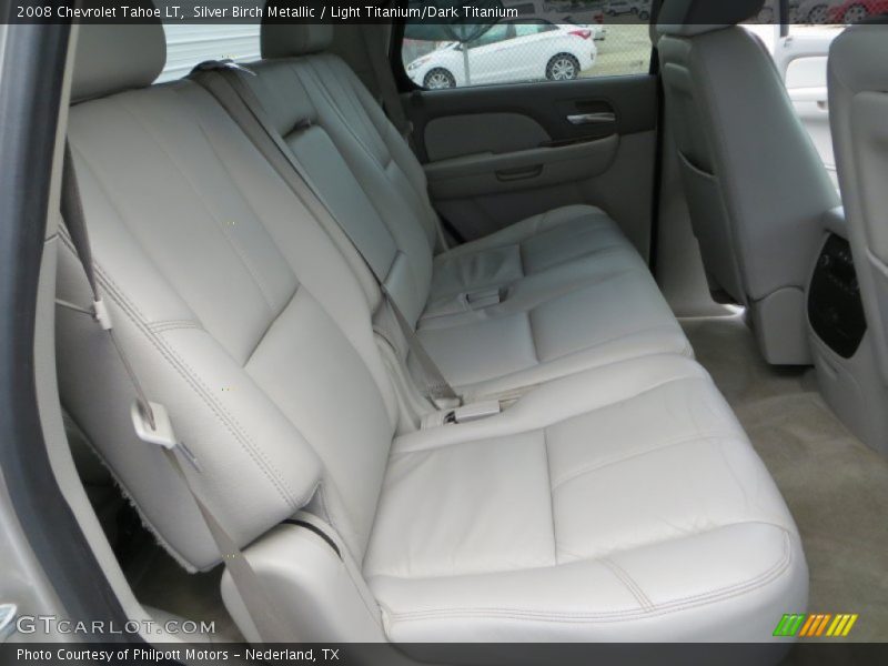 Silver Birch Metallic / Light Titanium/Dark Titanium 2008 Chevrolet Tahoe LT