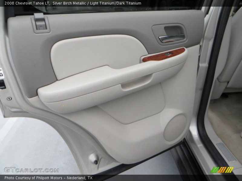 Silver Birch Metallic / Light Titanium/Dark Titanium 2008 Chevrolet Tahoe LT