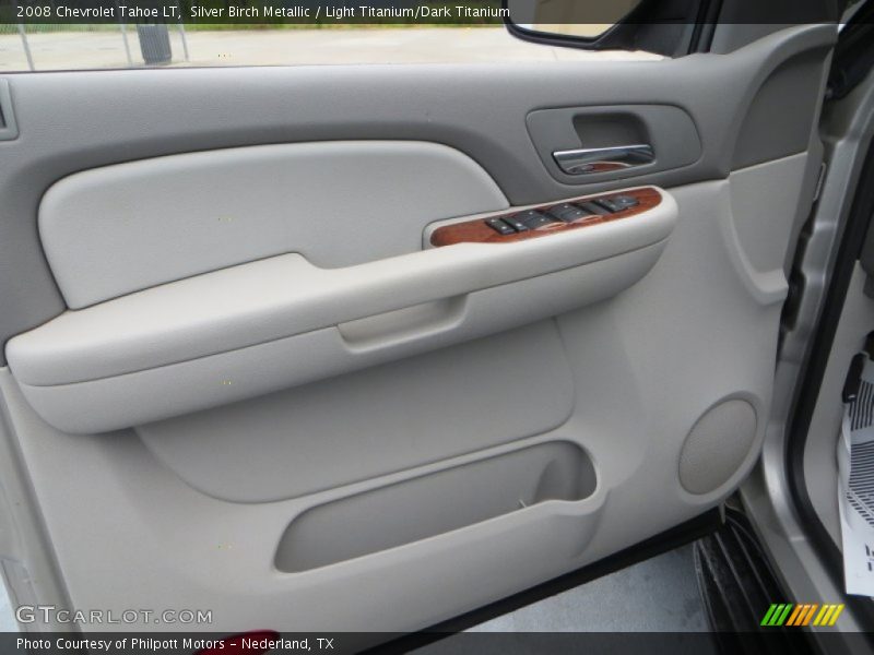 Silver Birch Metallic / Light Titanium/Dark Titanium 2008 Chevrolet Tahoe LT