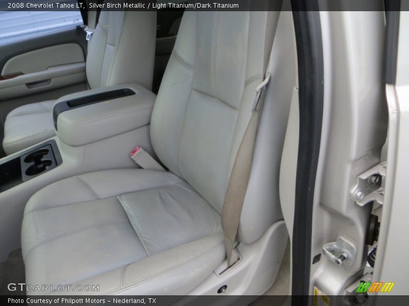 Silver Birch Metallic / Light Titanium/Dark Titanium 2008 Chevrolet Tahoe LT