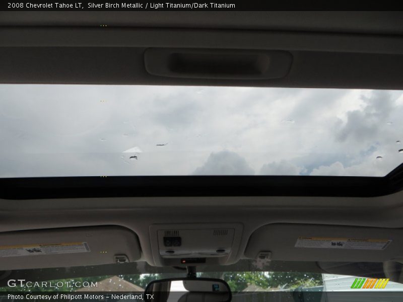 Silver Birch Metallic / Light Titanium/Dark Titanium 2008 Chevrolet Tahoe LT