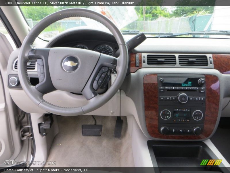 Silver Birch Metallic / Light Titanium/Dark Titanium 2008 Chevrolet Tahoe LT