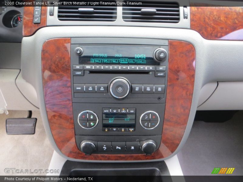 Silver Birch Metallic / Light Titanium/Dark Titanium 2008 Chevrolet Tahoe LT