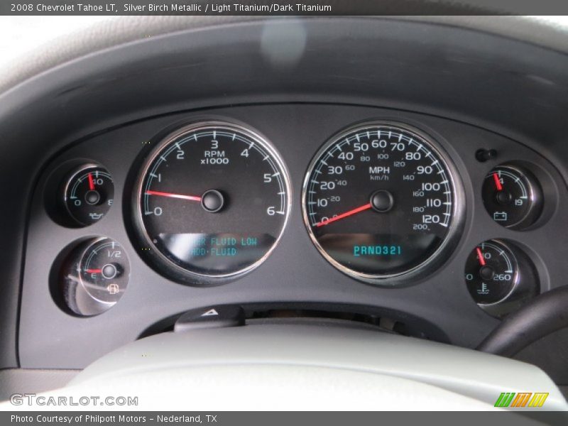 Silver Birch Metallic / Light Titanium/Dark Titanium 2008 Chevrolet Tahoe LT