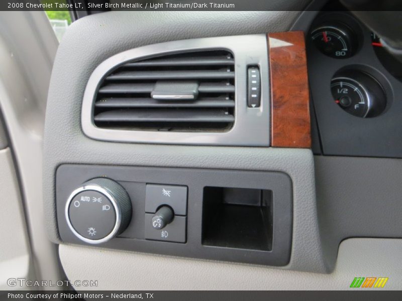 Silver Birch Metallic / Light Titanium/Dark Titanium 2008 Chevrolet Tahoe LT
