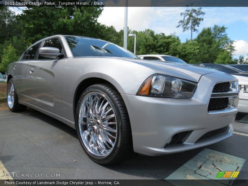 Tungsten Metallic / Black 2011 Dodge Charger Rallye