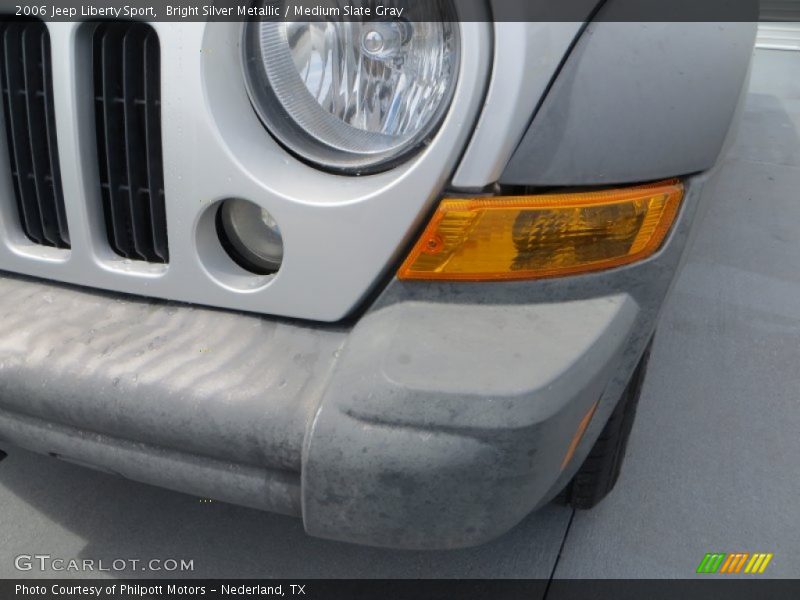 Bright Silver Metallic / Medium Slate Gray 2006 Jeep Liberty Sport