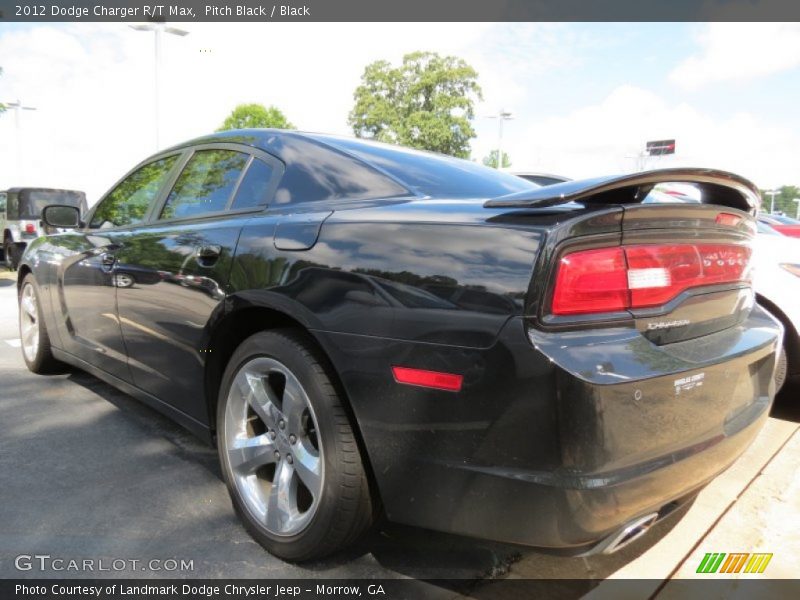 Pitch Black / Black 2012 Dodge Charger R/T Max