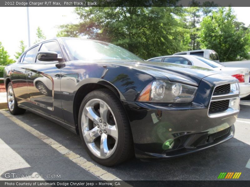 Pitch Black / Black 2012 Dodge Charger R/T Max