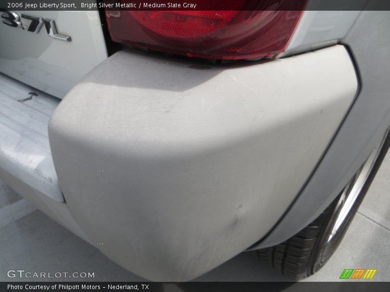 Bright Silver Metallic / Medium Slate Gray 2006 Jeep Liberty Sport