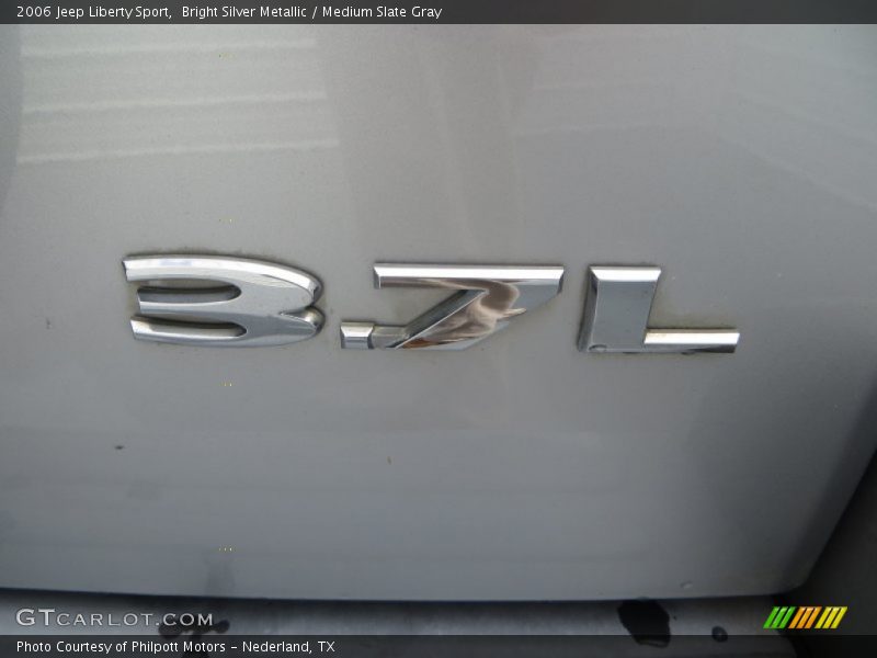 Bright Silver Metallic / Medium Slate Gray 2006 Jeep Liberty Sport