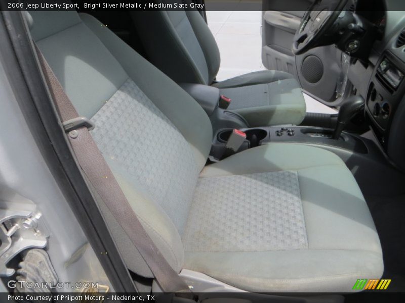 Bright Silver Metallic / Medium Slate Gray 2006 Jeep Liberty Sport