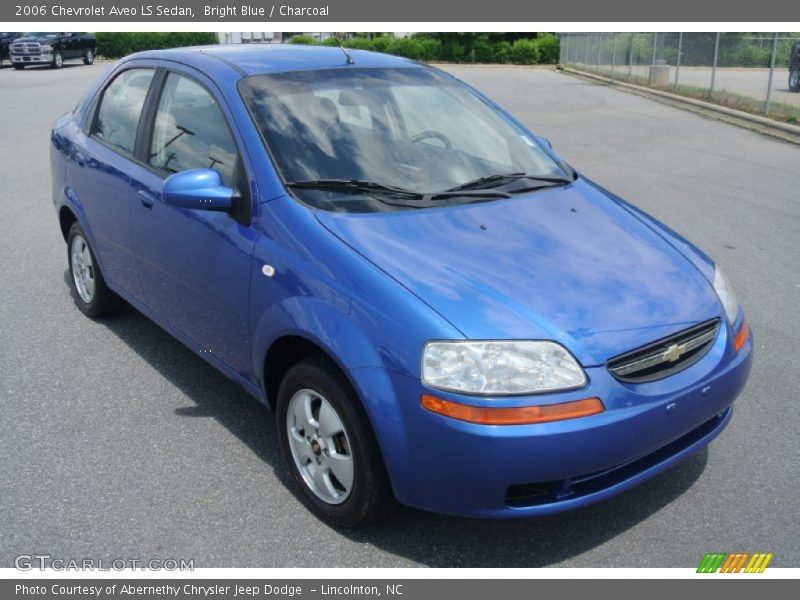 Bright Blue / Charcoal 2006 Chevrolet Aveo LS Sedan