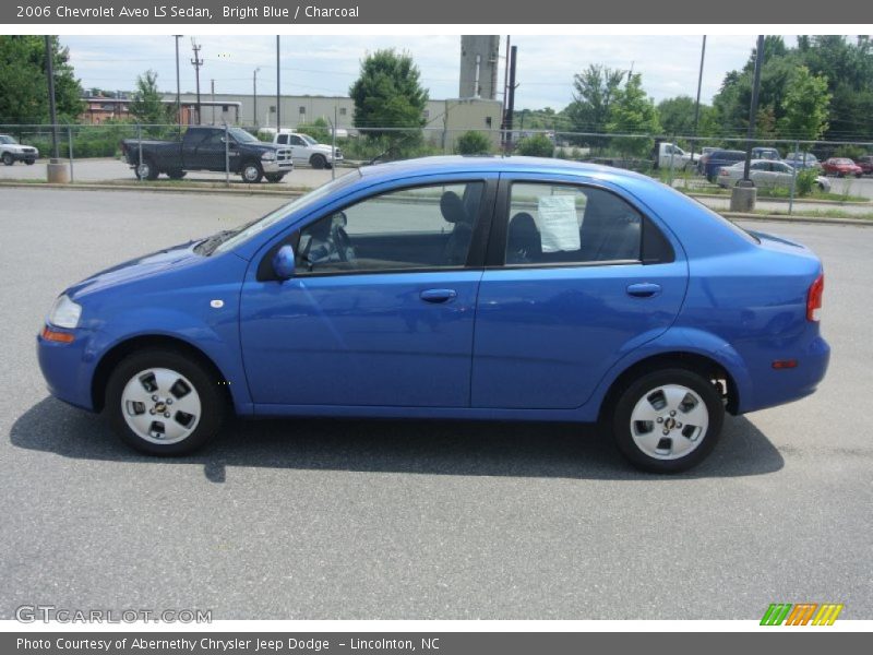 Bright Blue / Charcoal 2006 Chevrolet Aveo LS Sedan