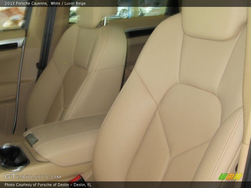 White / Luxor Beige 2013 Porsche Cayenne