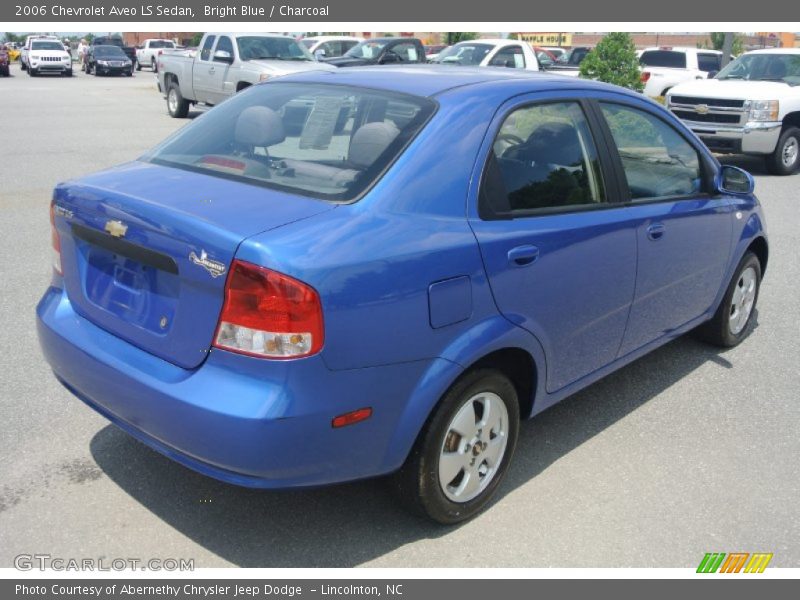 Bright Blue / Charcoal 2006 Chevrolet Aveo LS Sedan