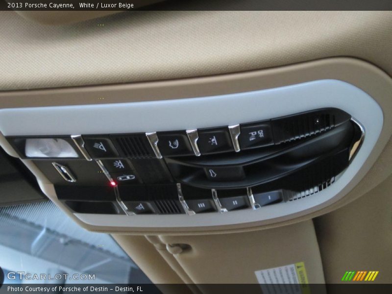 White / Luxor Beige 2013 Porsche Cayenne