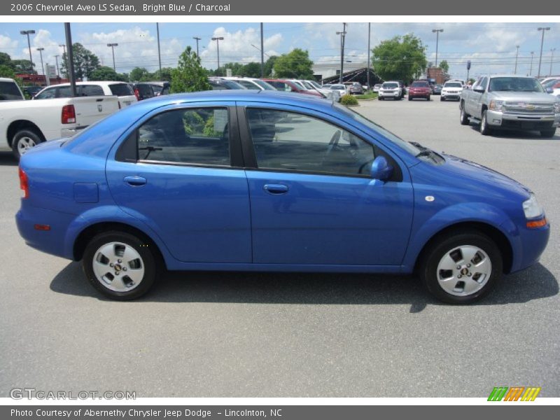 Bright Blue / Charcoal 2006 Chevrolet Aveo LS Sedan