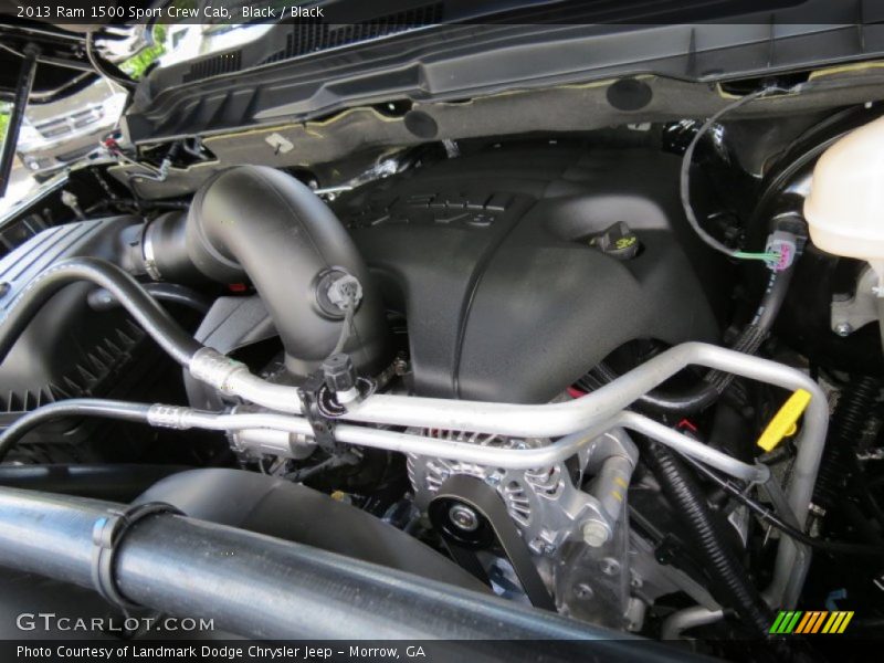 Black / Black 2013 Ram 1500 Sport Crew Cab