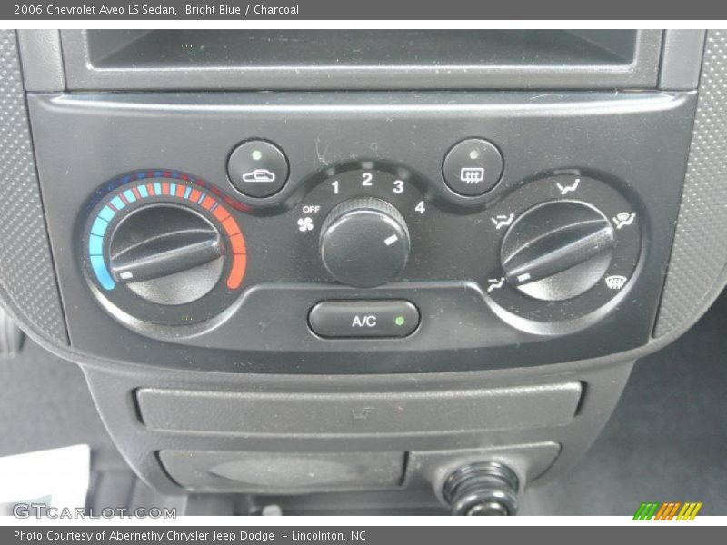Bright Blue / Charcoal 2006 Chevrolet Aveo LS Sedan