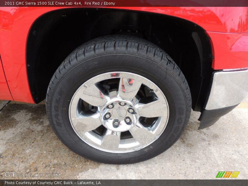 Fire Red / Ebony 2011 GMC Sierra 1500 SLE Crew Cab 4x4