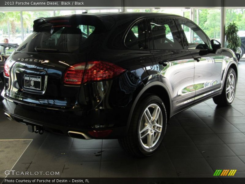 Black / Black 2013 Porsche Cayenne Diesel