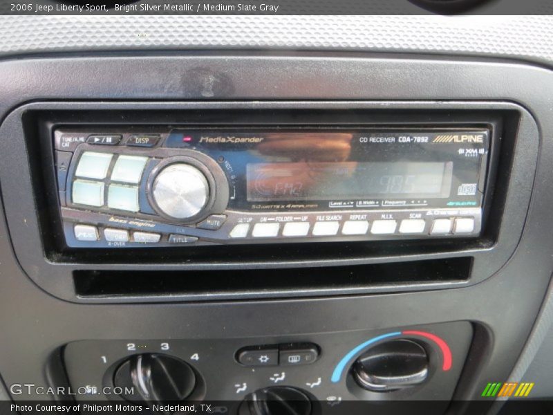 Bright Silver Metallic / Medium Slate Gray 2006 Jeep Liberty Sport