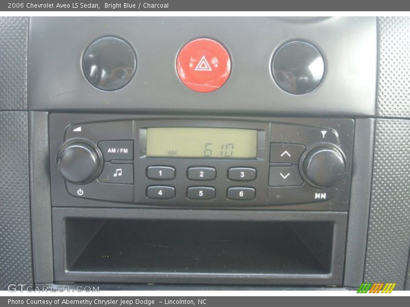 Bright Blue / Charcoal 2006 Chevrolet Aveo LS Sedan