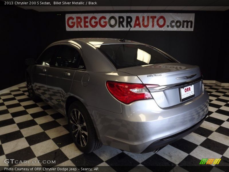 Billet Silver Metallic / Black 2013 Chrysler 200 S Sedan