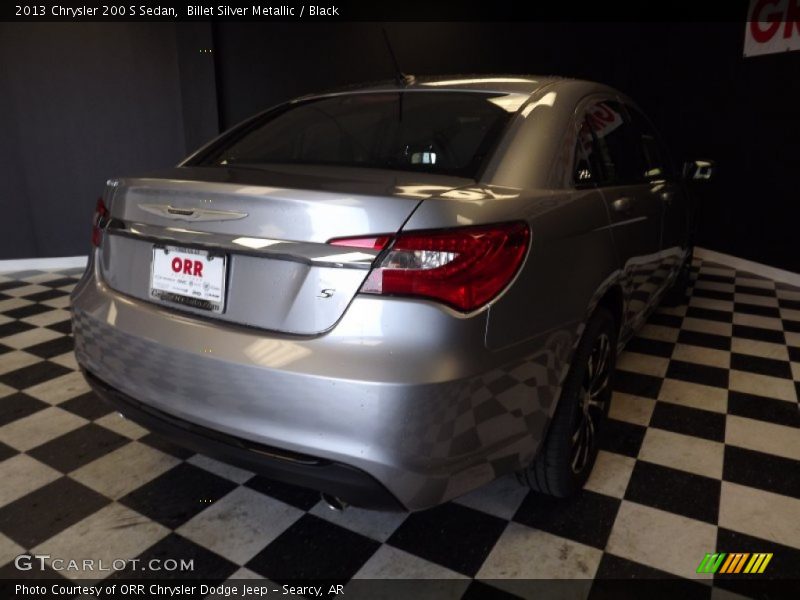 Billet Silver Metallic / Black 2013 Chrysler 200 S Sedan