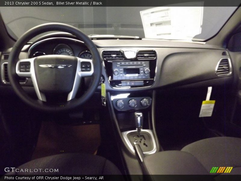 Billet Silver Metallic / Black 2013 Chrysler 200 S Sedan