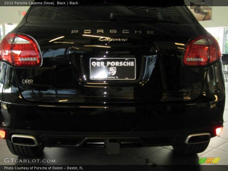 Black / Black 2013 Porsche Cayenne Diesel