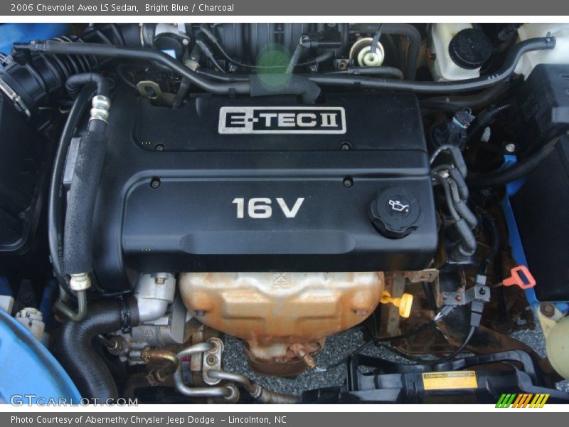 Bright Blue / Charcoal 2006 Chevrolet Aveo LS Sedan